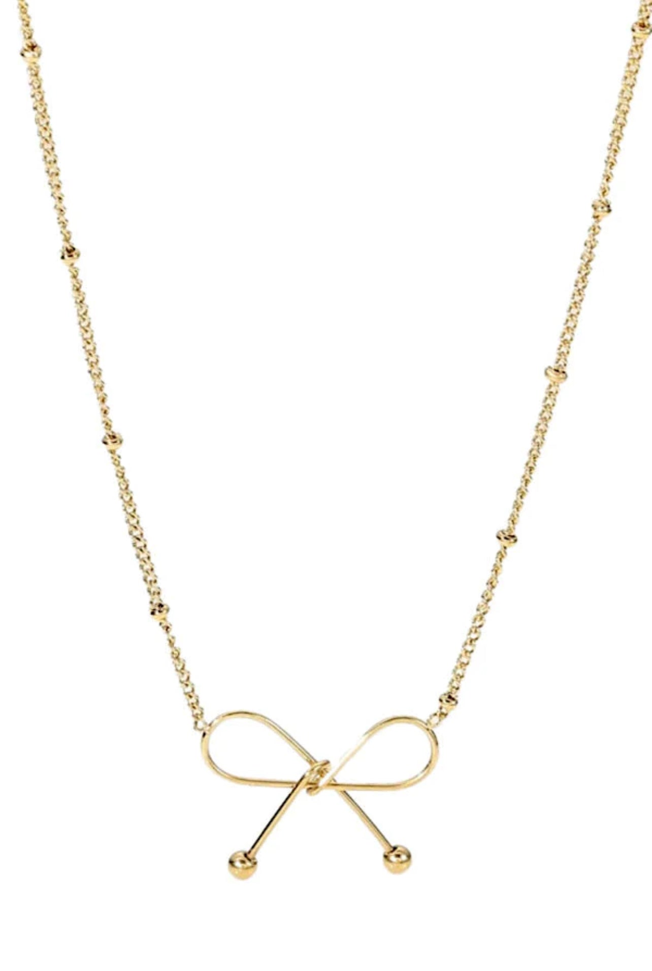 Dainty Bow Knot Necklace